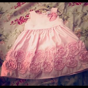🌷Baby pink rosette formal dress